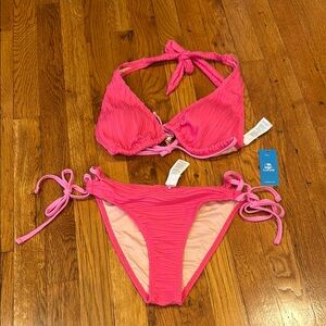 Cupshe Pink Bikini Set